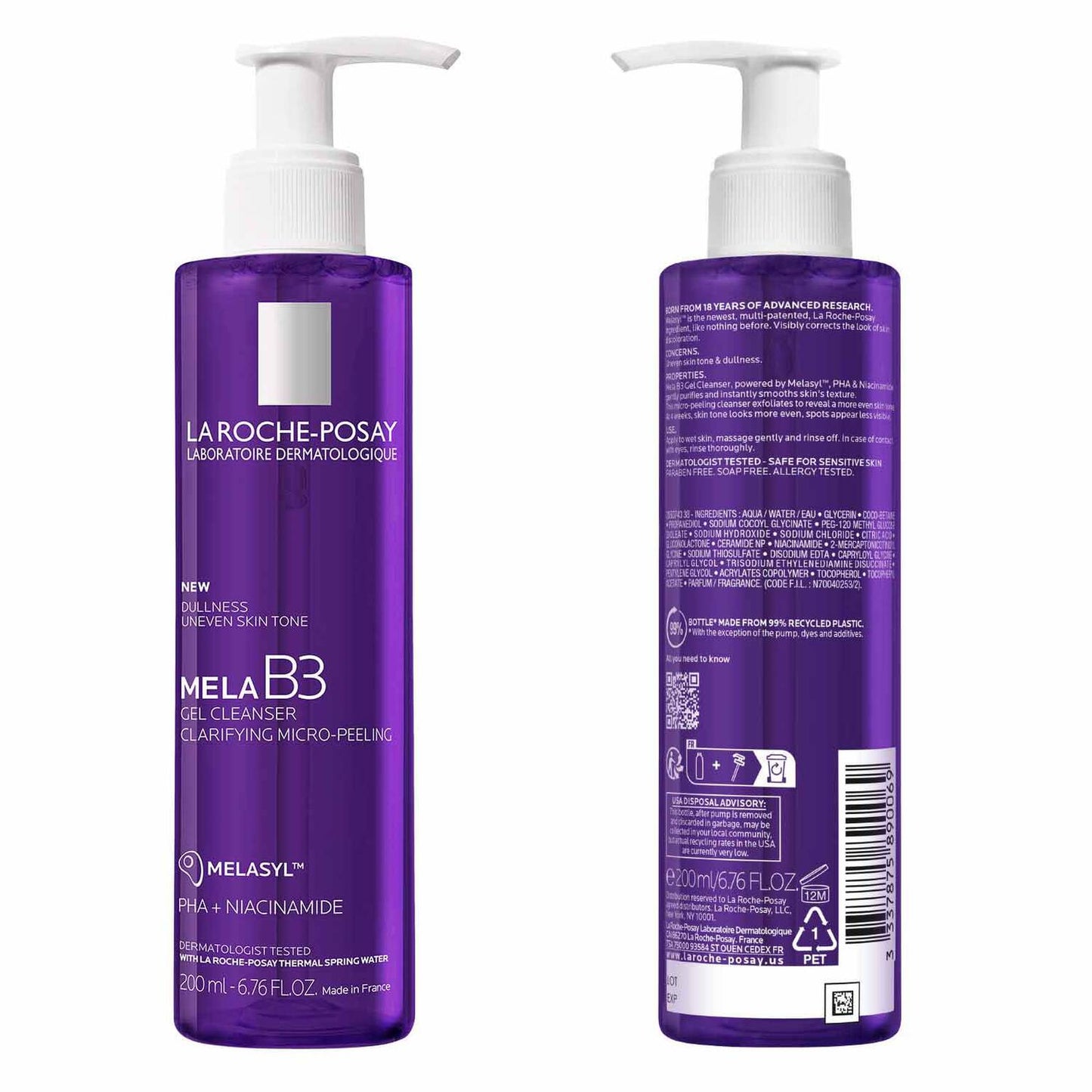 mela-b3-facial-gel-cleanser-with-melasyltm-niacinamide-k3 7_LaRochePosay-Product-MelaB3-MelaB3Cleanser-200ml-03337875890069-Back Packshot_REV.jpg