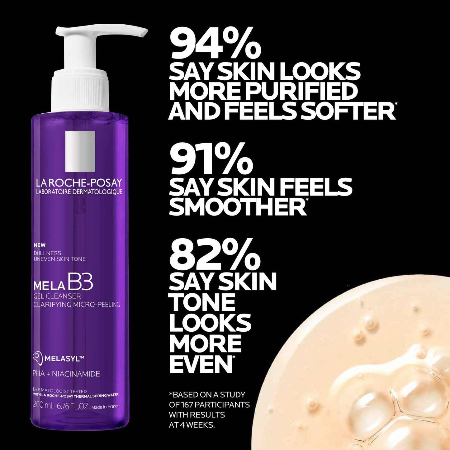 mela-b3-facial-gel-cleanser-with-melasyltm-niacinamide-k3 LaRochePosay-Product-MelaB3-MelaB3Cleanser-200ml-03337875890069-Efficacy-REV2_1500x1500.jpg